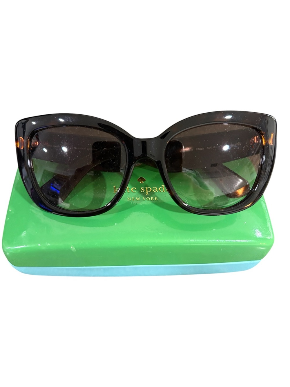 Kate Spade Sunglasses Andrina/s Tortoise Shell W/case - Picture 4 of 7